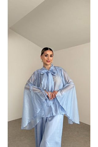 Liora Fiyonk Detaylı Takım - Kahve - K1004