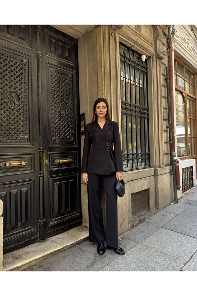 ASİMETRİK CEKET PANTOLON