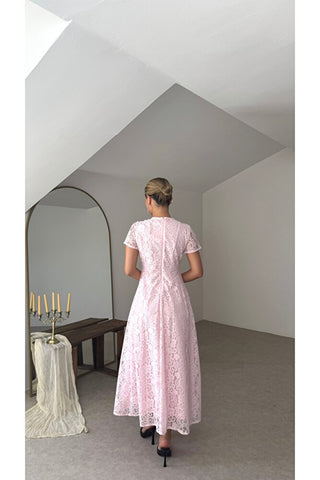 Tasarım Nazenin Elbise - Pembe - EU3242