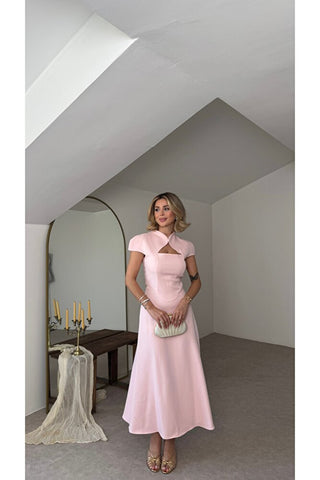 Lal Elbise - Pembe - EU3250