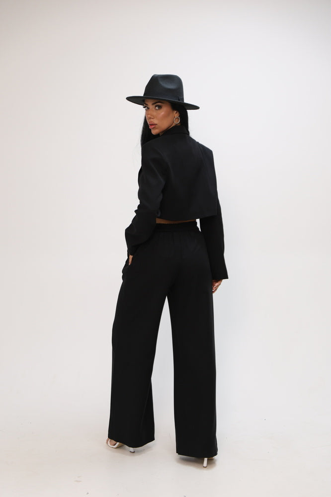 Astarlı Crop Vatkalı Kadın Ceket