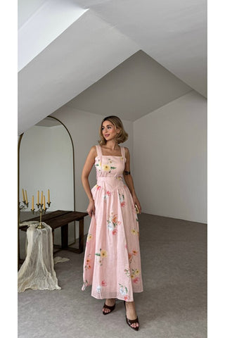 Flora Elbise - Pembe - EU3207