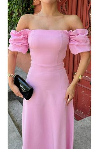 Düşük Kol Uzun Boy Straplez Özel Gün Düğün Kına Mezuniyet Nişan Kadın Elbise