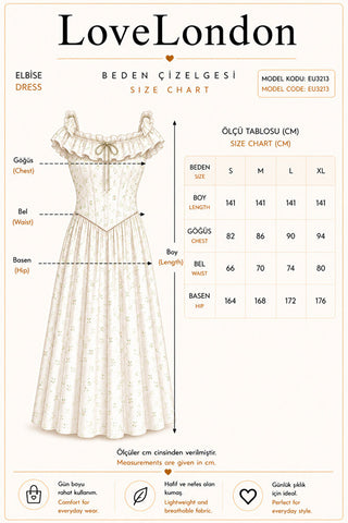 Romance Korsaj Elbise - Yeşil Çiçek Desenli - EU3213