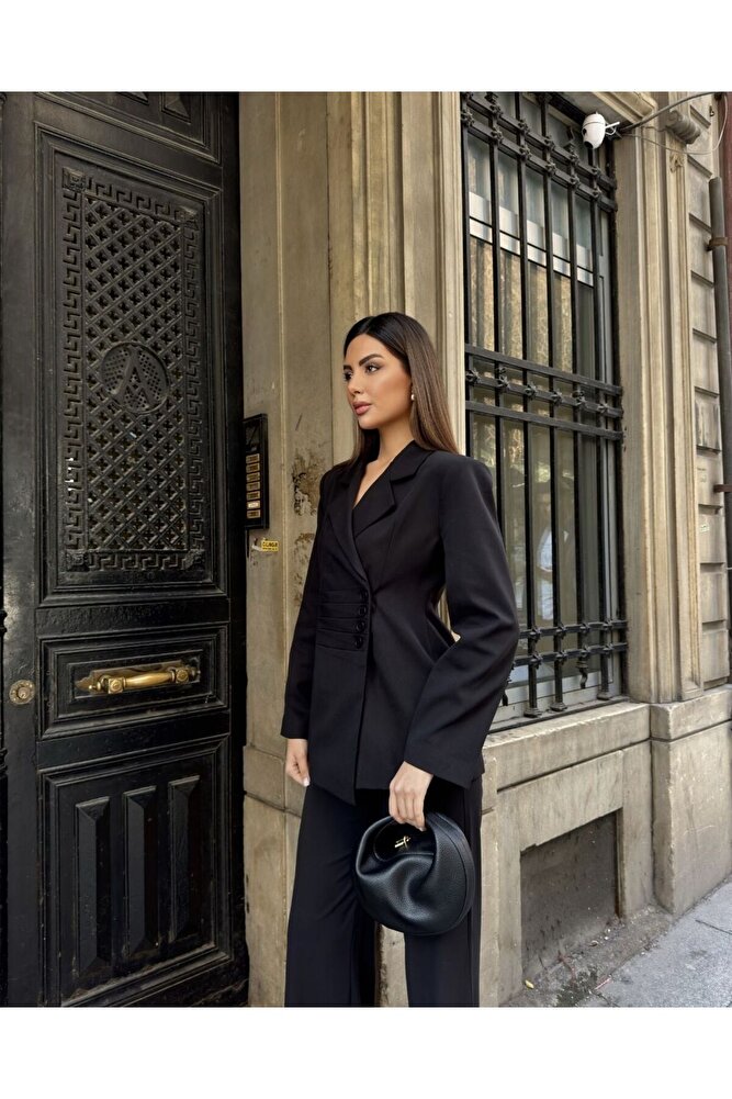 ASİMETRİK CEKET PANTOLON