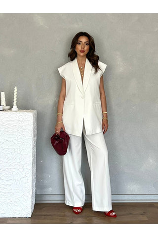 Düşük Omuz Astarlı Yelek