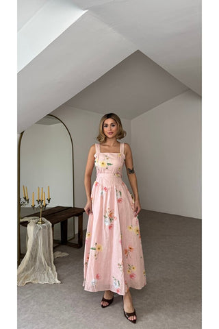 Flora Elbise - Pembe - EU3207