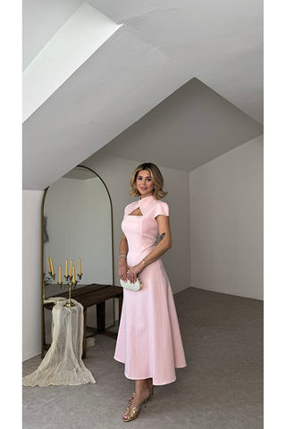 Lal Elbise - Pembe - EU3250