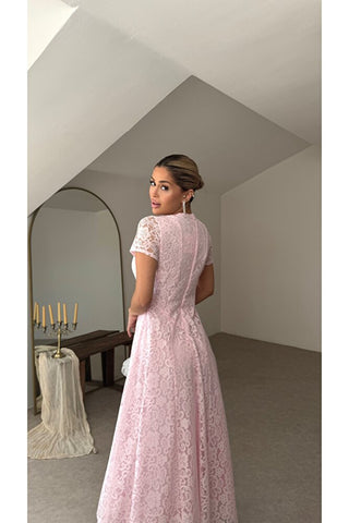 Tasarım Nazenin Elbise - Pembe - EU3242