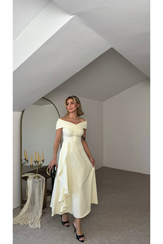 Liana Elbise - Sarı - EU3208